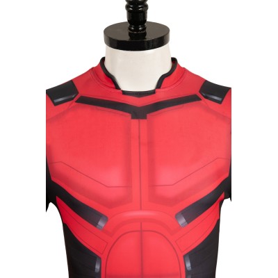 DP 2024 Wade Wilson Red Samurai Battle Suit Suit Cosplay Costume Halloween Carnival Outfit