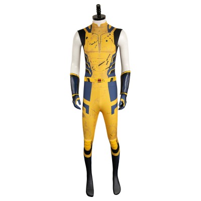 DP Logan Wolverine Sleeveless Jumpsuit Suit Cosplay Costume Halloween Carnival Outfit