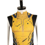 DP Logan Wolverine Sleeveless Jumpsuit Suit Cosplay Costume Halloween Carnival Outfit