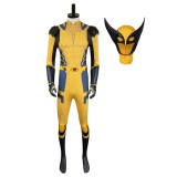 DP Logan Wolverine Jumpsuit Full Set Suit Cosplay Costume Halloween Carnival Outfit