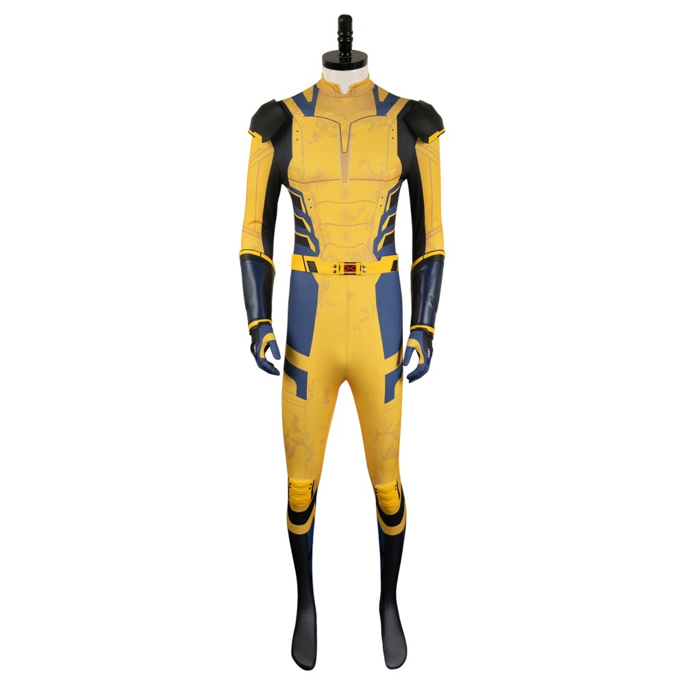 DP Logan Wolverine Jumpsuit Full Set Suit Cosplay Costume Halloween Carnival Outfit