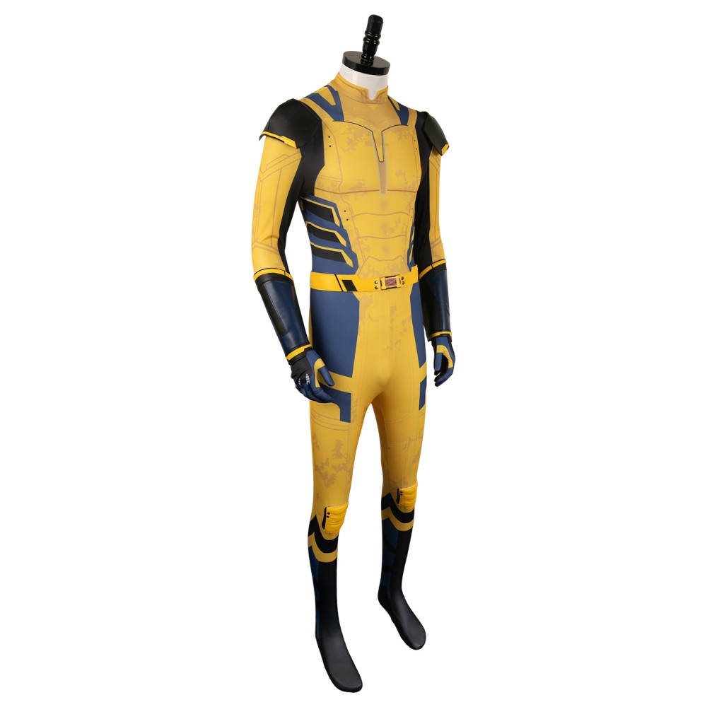 DP Logan Wolverine Jumpsuit Full Set Suit Cosplay Costume Halloween Carnival Outfit