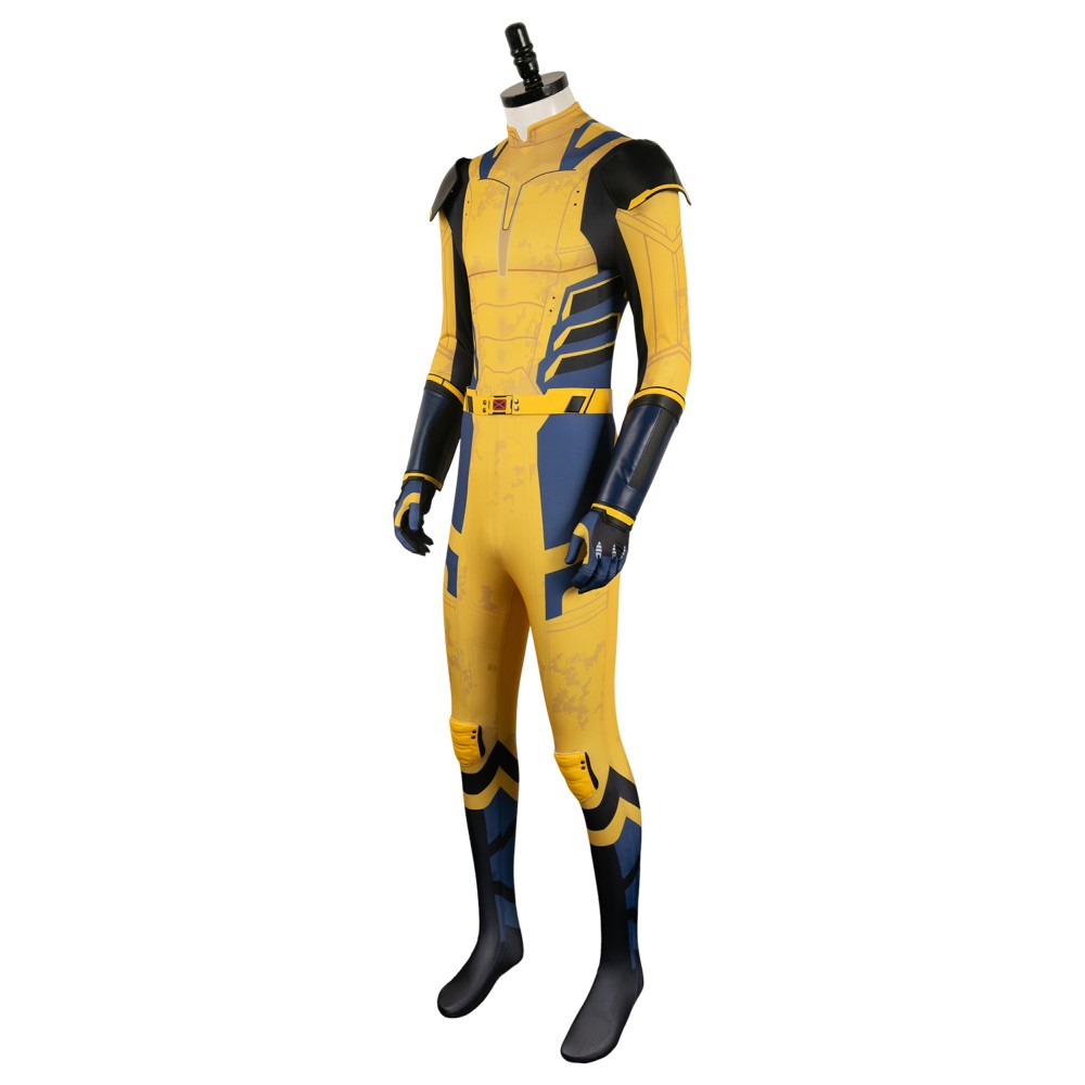 DP Logan Wolverine Jumpsuit Full Set Suit Cosplay Costume Halloween Carnival Outfit