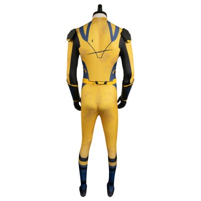 DP Logan Wolverine Jumpsuit Full Set Suit Cosplay Costume Halloween Carnival Outfit