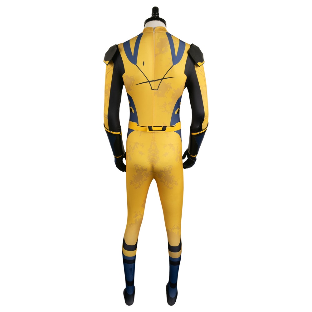DP Logan Wolverine Jumpsuit Full Set Suit Cosplay Costume Halloween Carnival Outfit