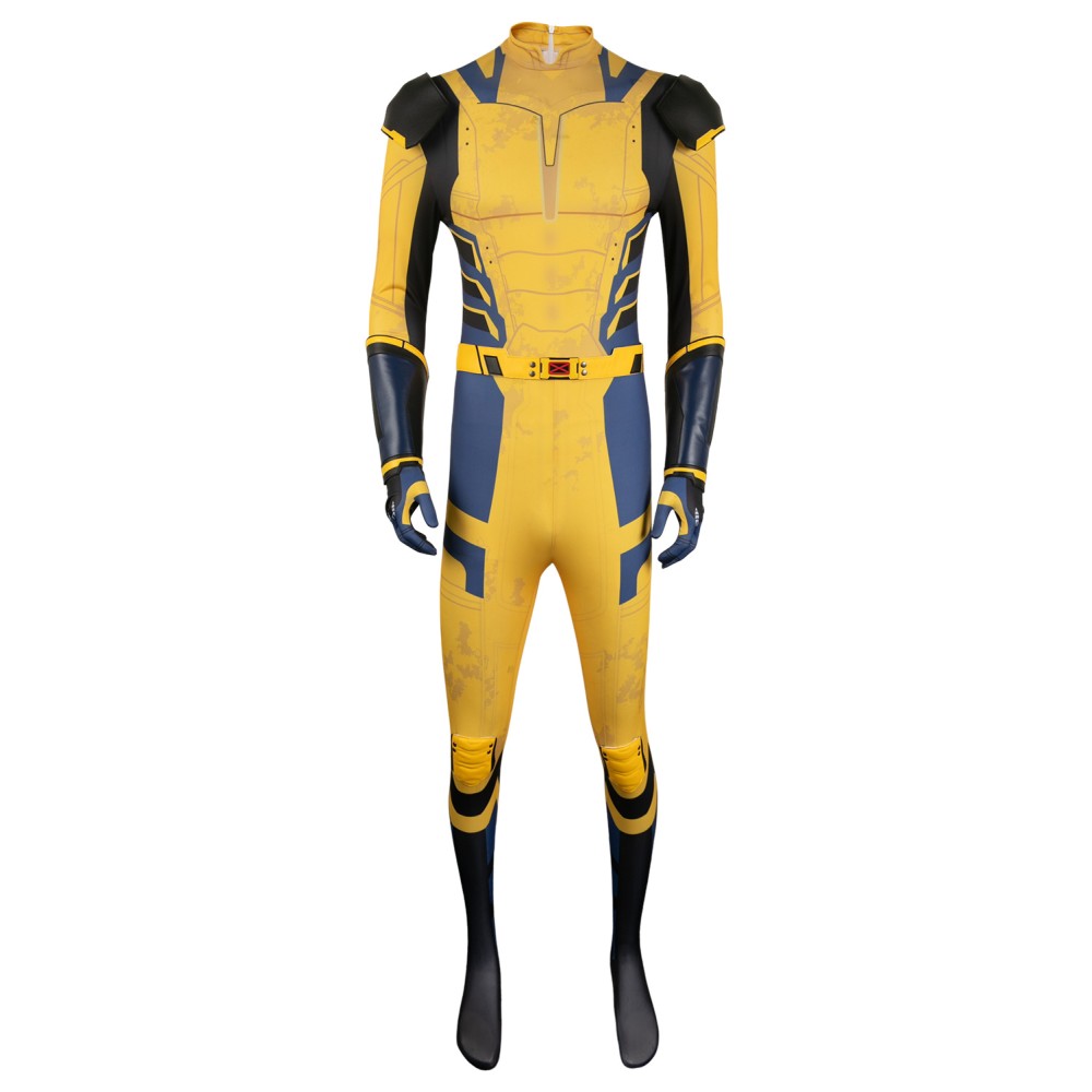 DP Logan Wolverine Jumpsuit Full Set Suit Cosplay Costume Halloween Carnival Outfit
