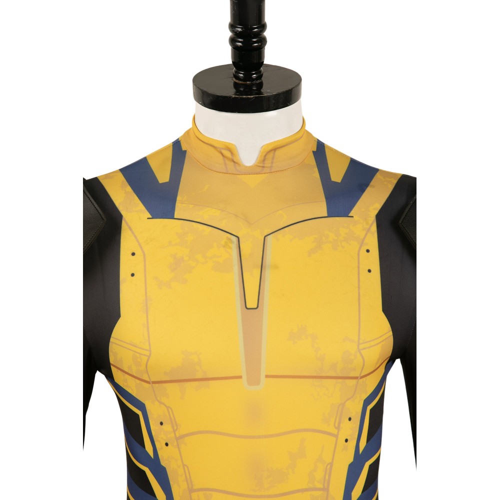 DP Logan Wolverine Jumpsuit Full Set Suit Cosplay Costume Halloween Carnival Outfit