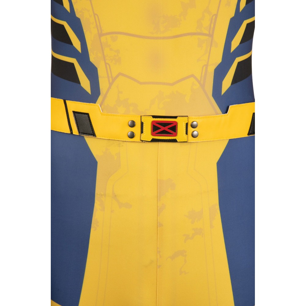 DP Logan Wolverine Jumpsuit Full Set Suit Cosplay Costume Halloween Carnival Outfit