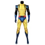 DP 3 James Howlett / Logan Printed Jumpsuit Suit Cosplay Costume Halloween Carnival Outfit
