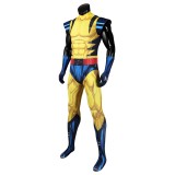 DP 3 James Howlett / Logan Printed Jumpsuit Suit Cosplay Costume Halloween Carnival Outfit