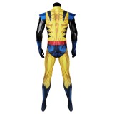 DP 3 James Howlett / Logan Printed Jumpsuit Suit Cosplay Costume Halloween Carnival Outfit