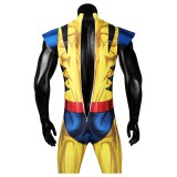 DP 3 James Howlett / Logan Printed Jumpsuit Suit Cosplay Costume Halloween Carnival Outfit