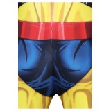 DP 3 James Howlett / Logan Printed Jumpsuit Suit Cosplay Costume Halloween Carnival Outfit
