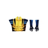 DP 3 James Howlett / Logan Printed Jumpsuit Suit Cosplay Costume Halloween Carnival Outfit