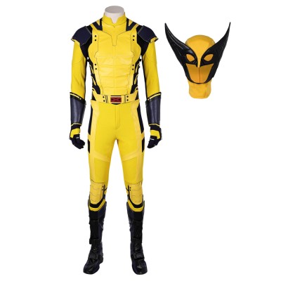 DP Wolverine Vajra Wolf Jumpsuit Full Set Suit Cosplay Costume Halloween Carnival Outfit