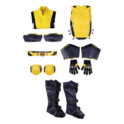 DP Wolverine Vajra Wolf Jumpsuit Full Set Suit Cosplay Costume Halloween Carnival Outfit