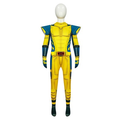 DP Logan Wolverine Kids Boys Jumpsuit Suit Cosplay Costume Halloween Carnival Outfit