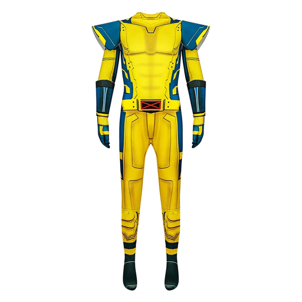 DP Logan Wolverine Kids Boys Jumpsuit Suit Cosplay Costume Halloween Carnival Outfit