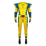 DP Logan Wolverine Kids Boys Jumpsuit Suit Cosplay Costume Halloween Carnival Outfit