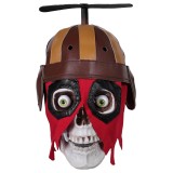 DP Wade Wilson Skull Ornament Party Props Cosplay Costume Halloween Carnival