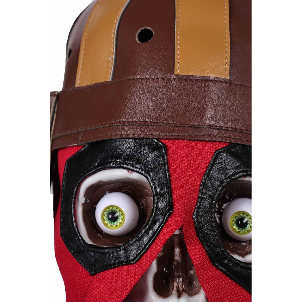 DP Wade Wilson Skull Ornament Party Props Cosplay Costume Halloween Carnival