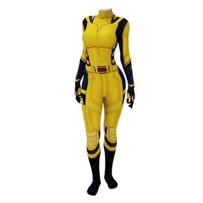 DP Logan Wolverine Women Jumpsuit Suit Cosplay Costume Halloween Carnival Outfit