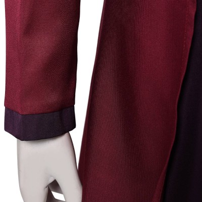 Deadlock Vindicta Red Dress Cosplay Costume Halloween Carnival Outfit