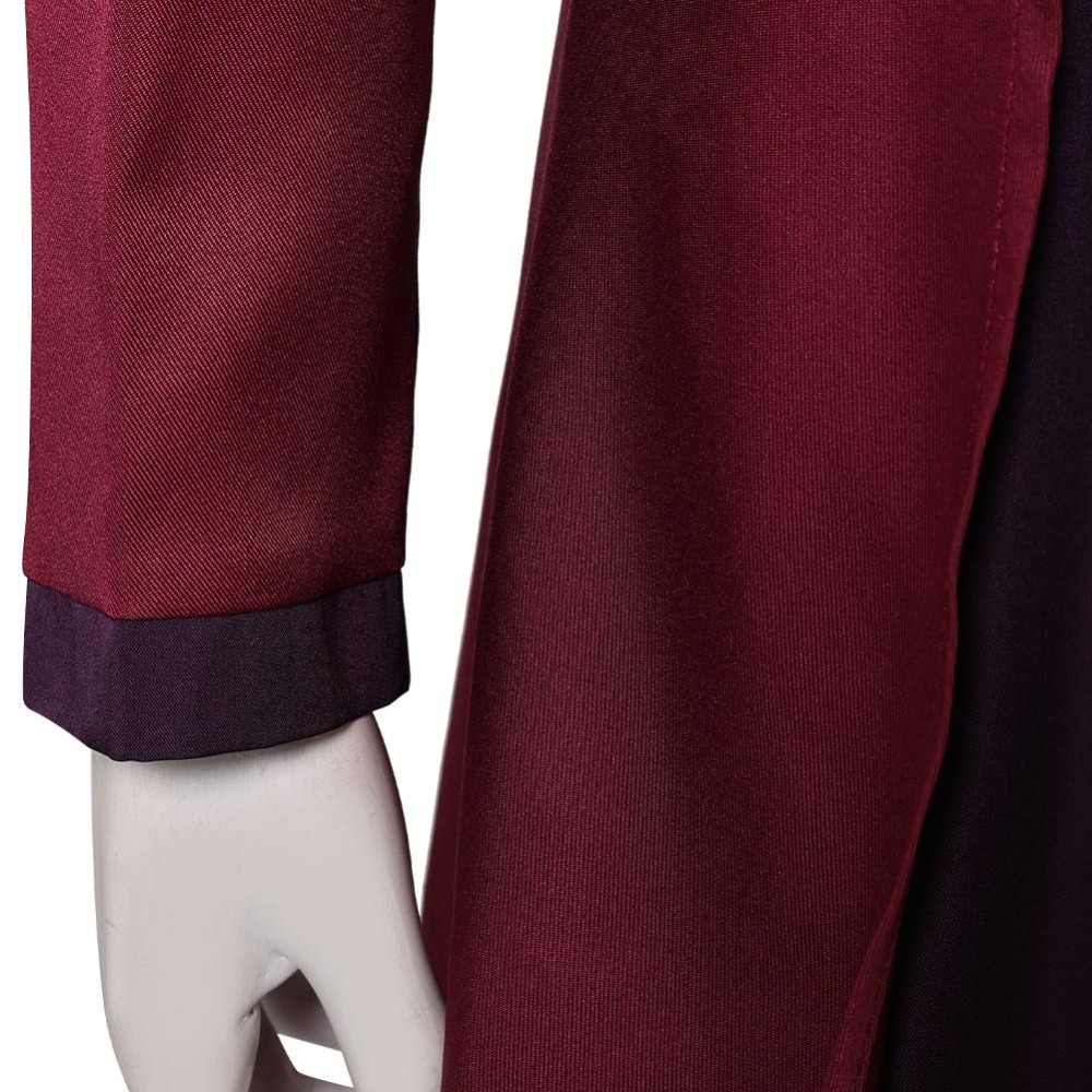 Deadlock Vindicta Red Dress Cosplay Costume Halloween Carnival Outfit