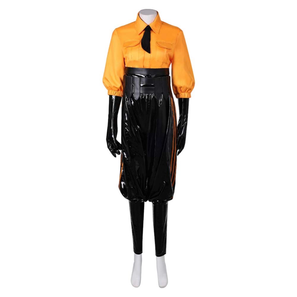 Deadlock Haze Women Yellow Cosplay Costume Halloween Carnival Outfit