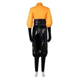 Deadlock Haze Women Yellow Cosplay Costume Halloween Carnival Outfit