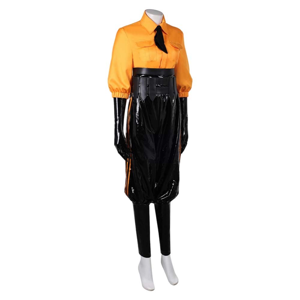 Deadlock Haze Women Yellow Cosplay Costume Halloween Carnival Outfit