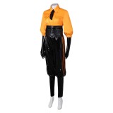 Deadlock Haze Women Yellow Cosplay Costume Halloween Carnival Outfit