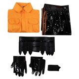 Deadlock Haze Women Yellow Cosplay Costume Halloween Carnival Outfit