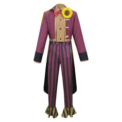 Dead by Daylight Joker Purple Suit Cosplay Costume Halloween Carnival Outfit