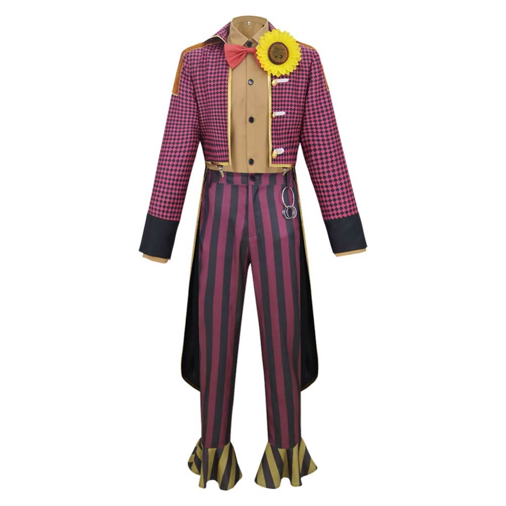 Dead by Daylight Joker Purple Suit Cosplay Costume Halloween Carnival Outfit