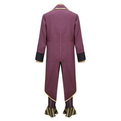 Dead by Daylight Joker Purple Suit Cosplay Costume Halloween Carnival Outfit