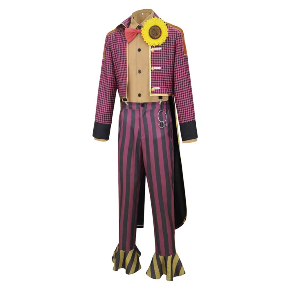 Dead by Daylight Joker Purple Suit Cosplay Costume Halloween Carnival Outfit