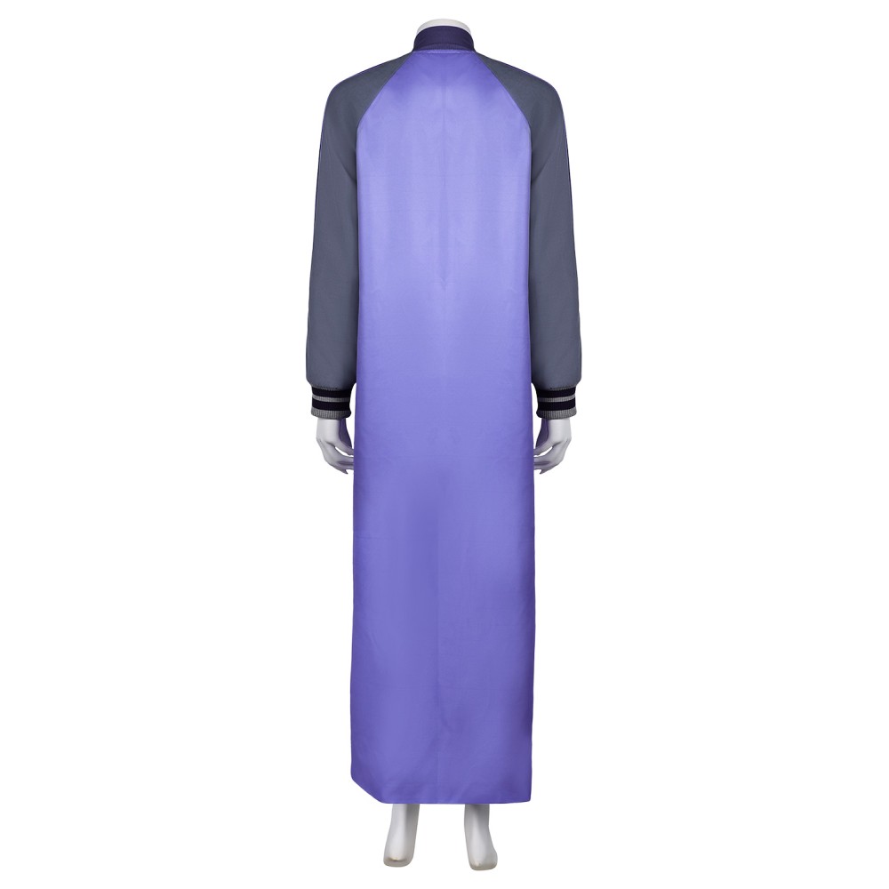 Dead Boy Detectives Crystal Palace Women Purple Long Jacket Suit Cosplay Costume Halloween Carnival Outfit