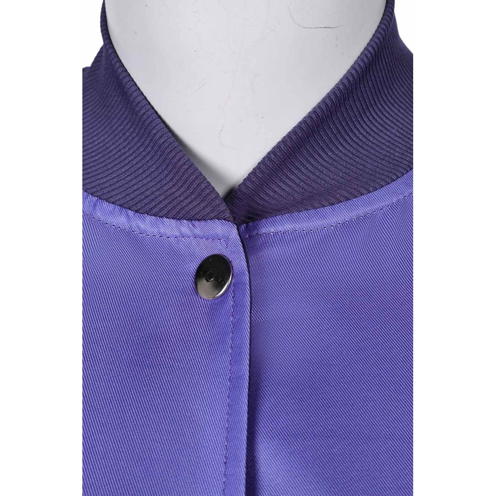 Dead Boy Detectives Crystal Palace Women Purple Long Jacket Suit Cosplay Costume Halloween Carnival Outfit