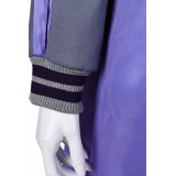 Dead Boy Detectives Crystal Palace Women Purple Long Jacket Suit Cosplay Costume Halloween Carnival Outfit