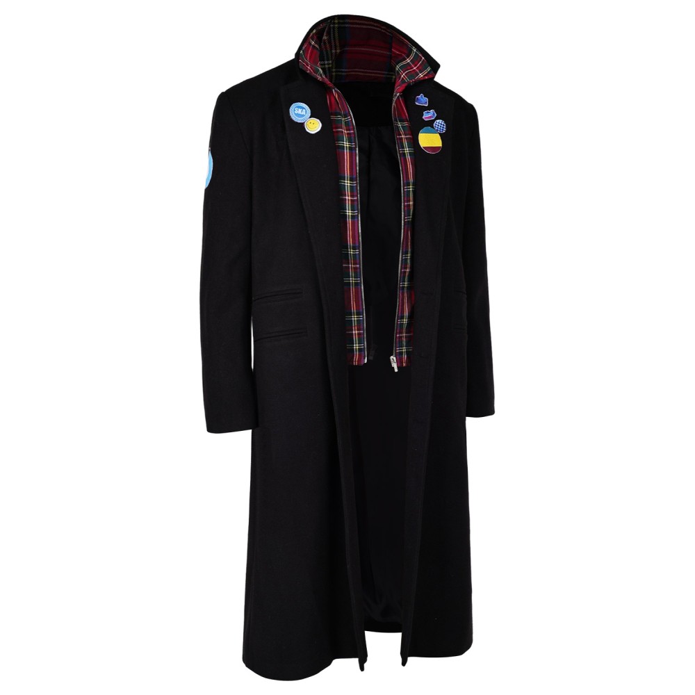 Dead Boy Detectives Charles Rowland The Sandman Coat Suit Cosplay Costume Halloween Carnival Outfit