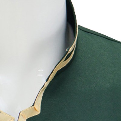 Dead Account Souji Enishiro Dark Green Cosplay Costume Halloween Carnival Outfit
