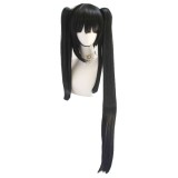 Date A Live Tokisaki Kurumi Wig Heat Resistant Synthetic Hair Accessories Cosplay Costume Halloween Carnival