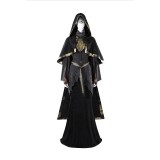 Dark Souls Fire Keeper Women Black Cosplay Costume Halloween Carnival Outfit