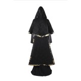 Dark Souls Fire Keeper Women Black Cosplay Costume Halloween Carnival Outfit