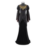Dark Souls Fire Keeper Women Black Cosplay Costume Halloween Carnival Outfit