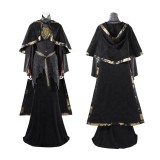 Dark Souls Fire Keeper Women Black Cosplay Costume Halloween Carnival Outfit