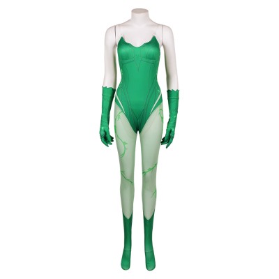 Dark Legion Poison Ivy Women Jumpsuit Party Cosplay Costume Halloween Carnival