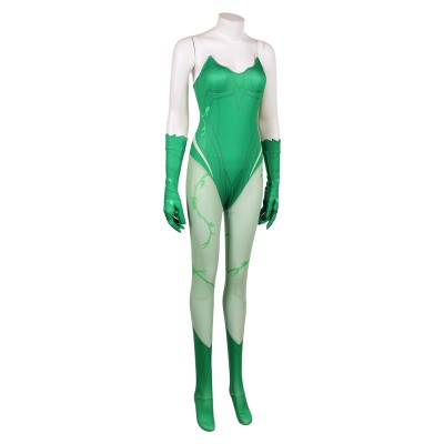 Dark Legion Poison Ivy Women Jumpsuit Party Cosplay Costume Halloween Carnival