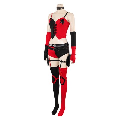 Dark Legion Harley Quinn Fullset Cosplay Costume Halloween Carnival Outfit